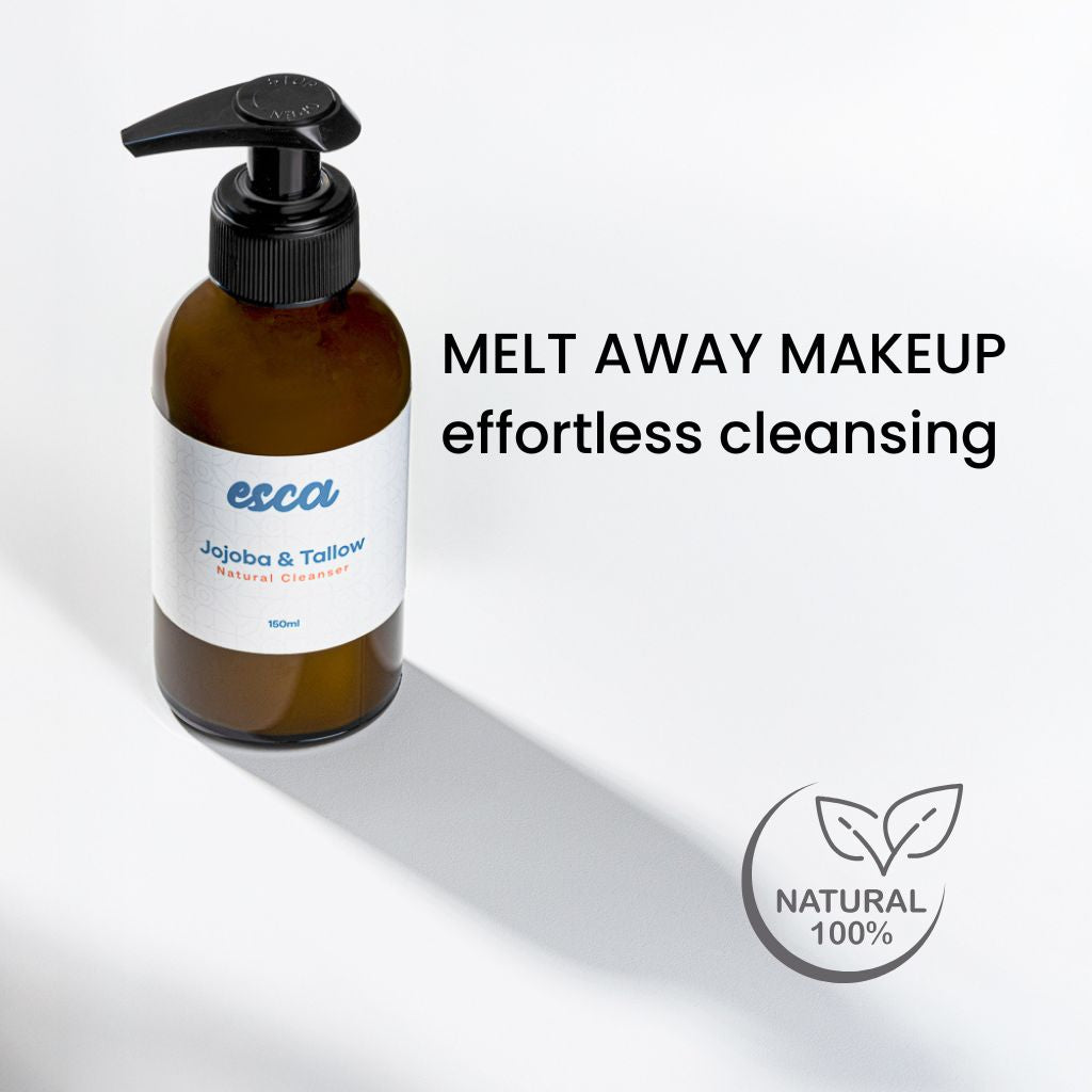 Jojoba and Tallow Natural Cleanser Makeup removal
