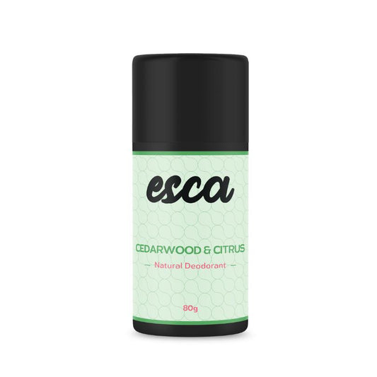 Esca Natural Deodorant - Cedarwood and Citrus
